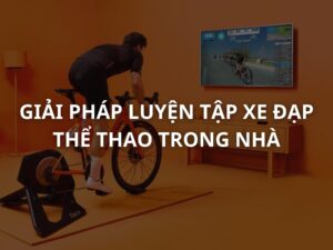 đạp xe đạp thể thao trong nhà